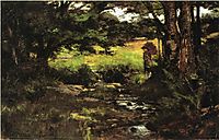 Brook in Woods, 1887, steele