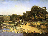 On the Muscatatuck, 1886, steele