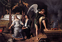 Wedding of Sarah and Tobias, c.1660, steen