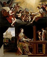 St. Cecilia, 1626, stella