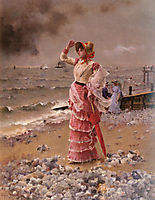 An elegant woman, 1884, stevens