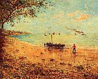 A Beach In Normandy, c.1885, stevens