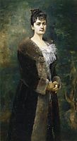 Portrait of M. L. Bion, 1892, stevens