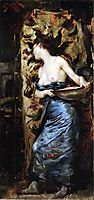 Half Naked Woman, 1877, stewart