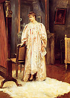 Lady In Her Boudoir, 1889, stewart