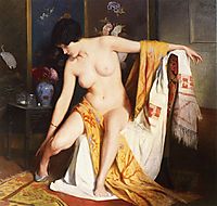 Nude in an Interior, 1914, stewart