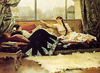 Sarah Bernhardt and Christine Nilsson , 1883, stewart