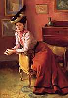 Woman in an Interior, c.1895, stewart