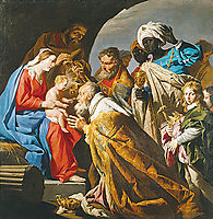 The Adoration of the Magi, stomer
