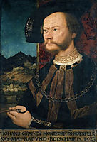 Portrait of Count Johann II, Count of Montfort and Rothenfels, 1523, strigel