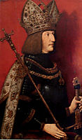 Portrait of Maximilian I (1459-1519), 1508, strigel