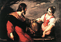 Christ and the Samaritan Woman, strozzi