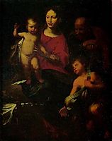 Holy Family with St. John the Baptist, c.1600, strozzi