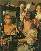 Old Coquette , c.1625, strozzi