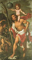 St. Christopher, St. Sebastian, St. Roch, strozzi