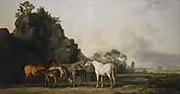 Brood Mares and Foals, stubbs