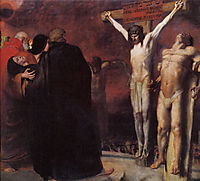 Crucifixion, 1892, stuck