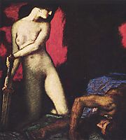 Judith and Holofernes, 1927, stuck