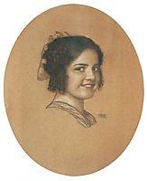 Portrait of the daughter Mary Stuck, c.1912, stuck