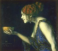 Tilla Durieux as Circe, stuck