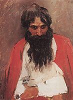 Blackbearded old man, 1879, surikov
