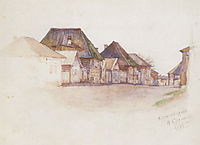 Krasnoyarsk. Kachinskaya street., 1893, surikov