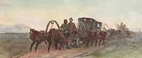 Minusinsk. On the way., 1873, surikov