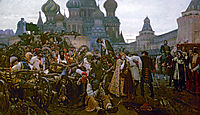 Morning of the Strelets’ Execution, 1881, surikov