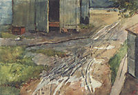 Moscow yard, 1880, surikov