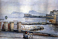 Naples. Enbankment., 1884, surikov