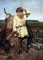The old gardener, 1882, surikov
