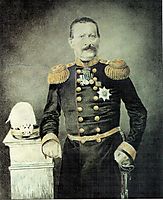 Portrait of governor Zamyatnin, c.1865, surikov