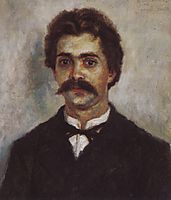 Portrait of A. I. Surikov, c.1889, surikov