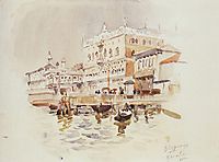 Venice. Doge-s Palace., 1900, surikov