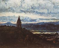 View of Krasnoyarsk, 1887, surikov