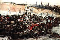 Yermak-s conquest of Siberia (study), 1891, surikov