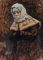 Young lady, 1886, surikov