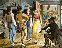 Merry Making at the Wayside Inn, 1812, svinyin