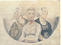 Moravian Sisters, c.1812, svinyin