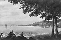 Shad Fishermen on the Shore of the Hudson River, c.1812, svinyin