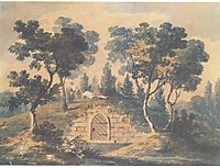 The tomb of George Washington, c.1812, svinyin