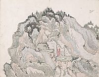 Untitled (a cave halfway up the mountain), taiga