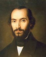 Portrait of Nicolae Bălcescu, 1851, tattarescu