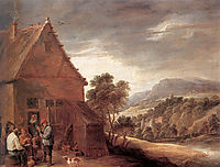 Before the Inn, teniers