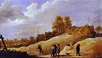 On the Outskirts of a Town, teniers