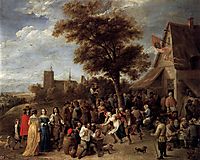 Peasants Merry-Making, c.1650, teniers