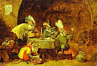 Smokers and Drinkers, teniers