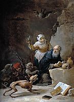 The Temptation of St. Anthony, teniers