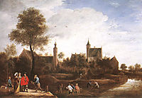 A View of Het Sterckshof near Antwerp, 1646, teniers