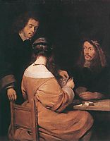 Card Players, terborch